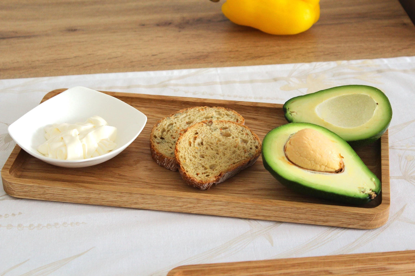 Minimalist Oak Wood Trays – Rectangular Snack & Serving Dishes – Modern Catch-All Trays – Single tray or Set of 3 Sizes