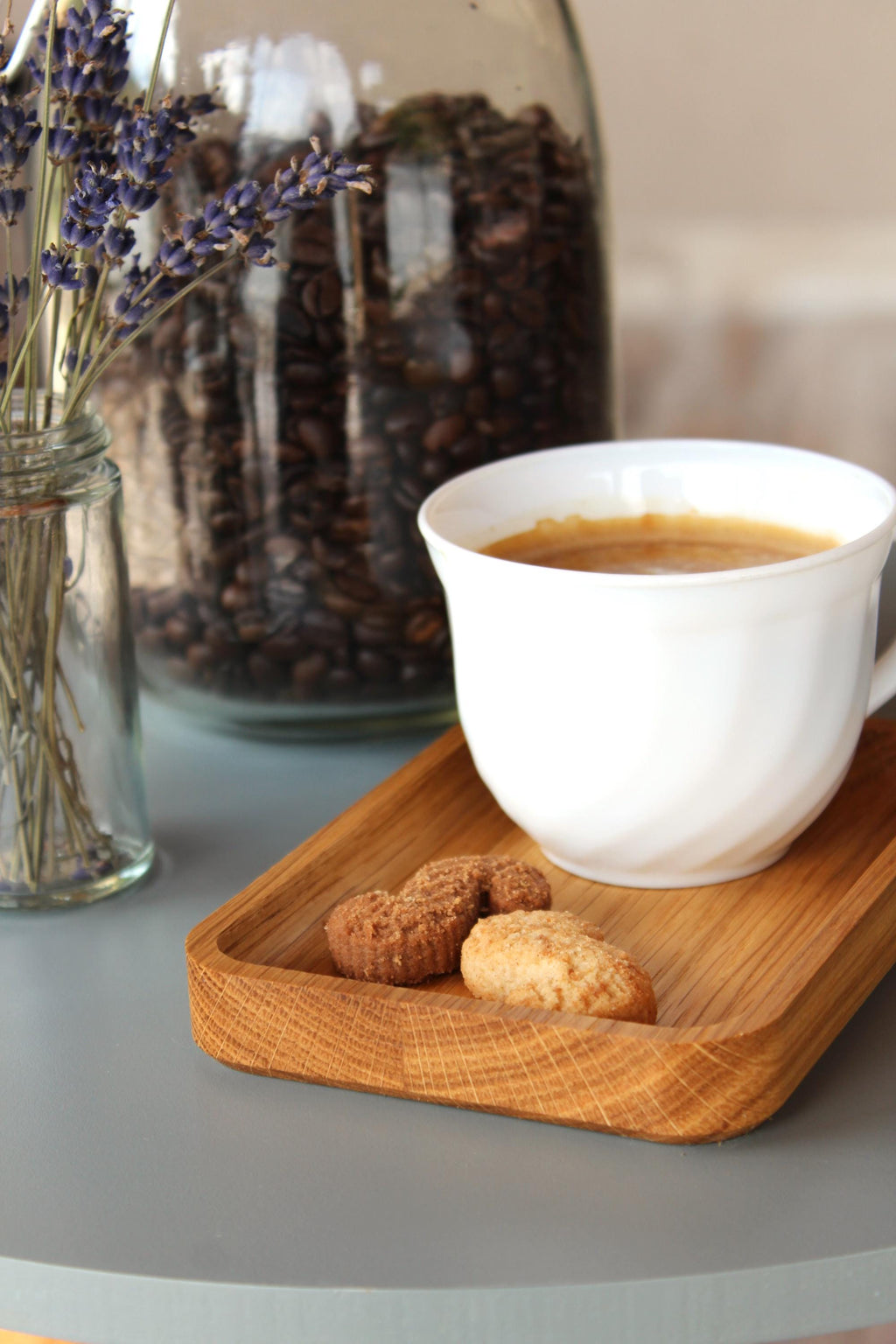 Rustic Oak Wooden Trays – Handmade Serving Platters, Natural Wood Kitchen & Home Decor