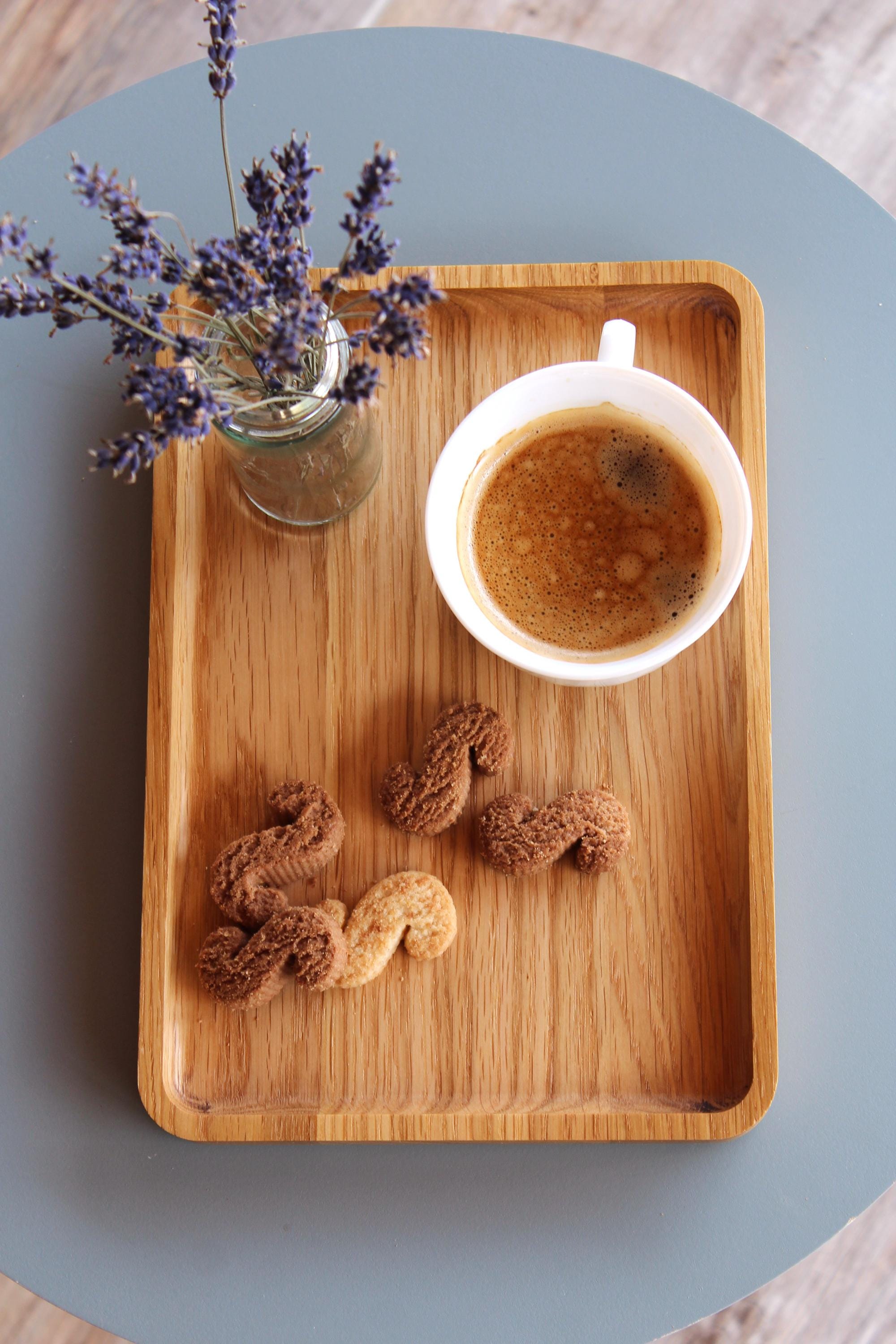 Rustic Oak Wooden Trays – Handmade Serving Platters, Natural Wood Kitchen & Home Decor