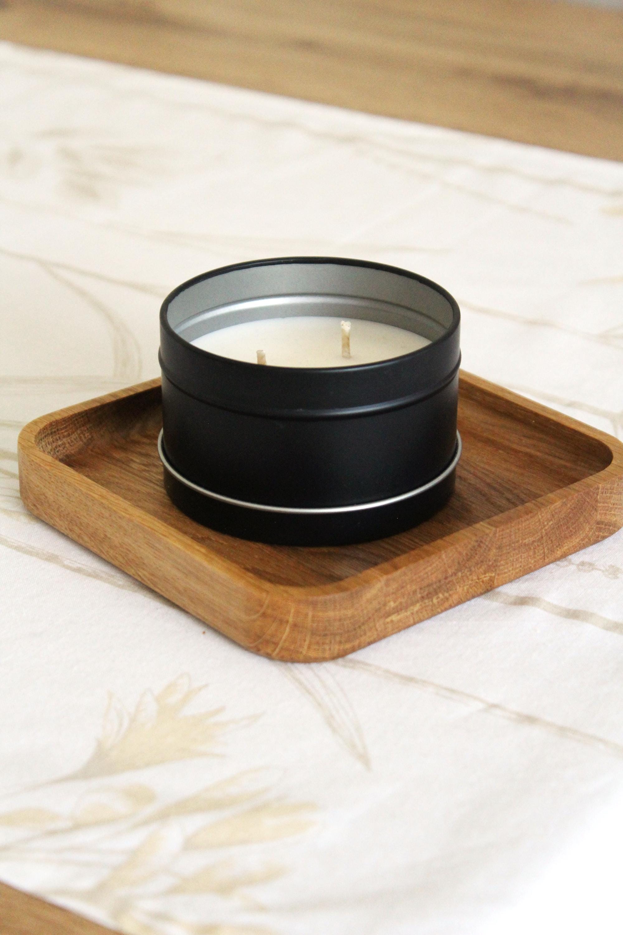 Solid Oak Square Tray – Minimalist Wooden Catchall Dish in 3 Sizes