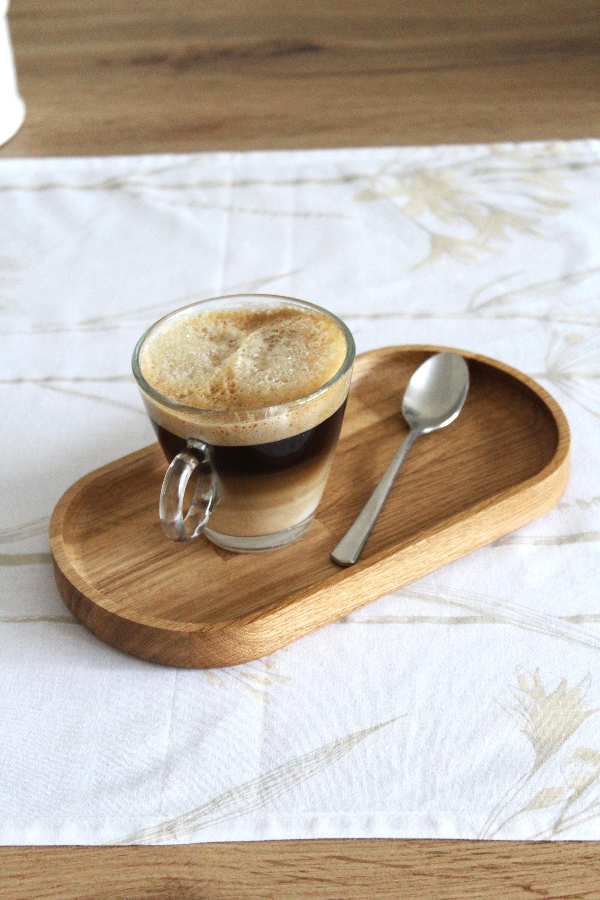 Oak Wooden Serving Tray: Natural Oval Platter