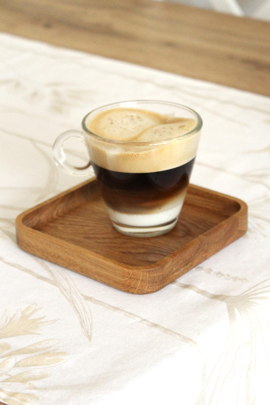 Solid Oak Square Tray – Minimalist Wooden Catchall Dish in 3 Sizes